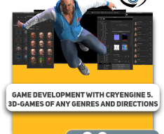 Game development with CryEngine 5. 3D-games of any genres and directions - Programming for children in Plantation