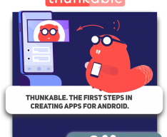 Thunkable. The first steps in creating apps for Android. - Programming for children in Plantation