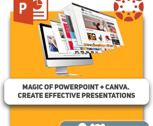 Magic of POWERPOINT + Canva. Create effective presentations - Programming for children in Plantation