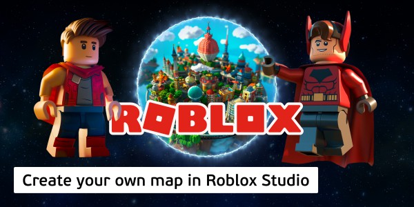 Create your own map in Roblox Studio - Programming for children in Plantation